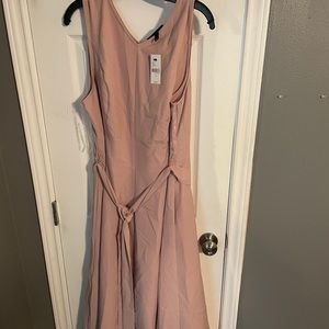 Beautiful flattering lane Bryant dress- high low style